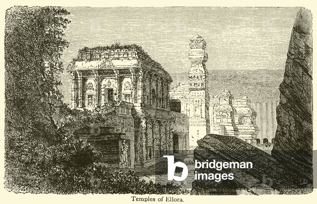 Temples of Ellora (engraving)
