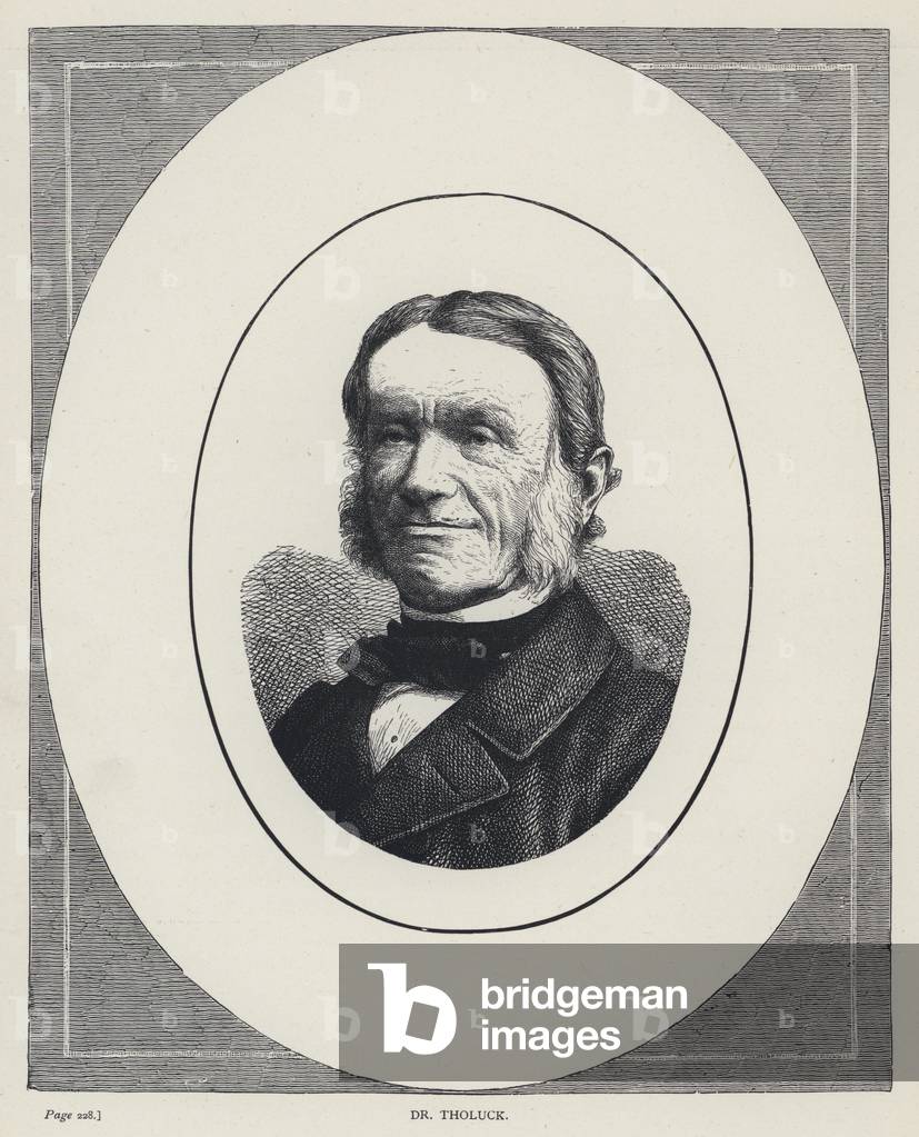 Dr Tholuck (engraving)