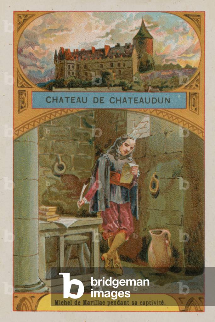 Chateau de Chateaudun (chromolitho)