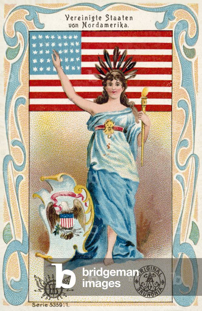 United States of America (chromolitho)
