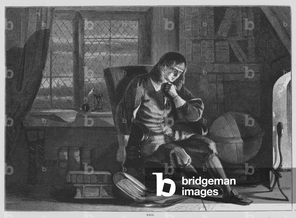 John Milton, Il Penseroso (engraving)