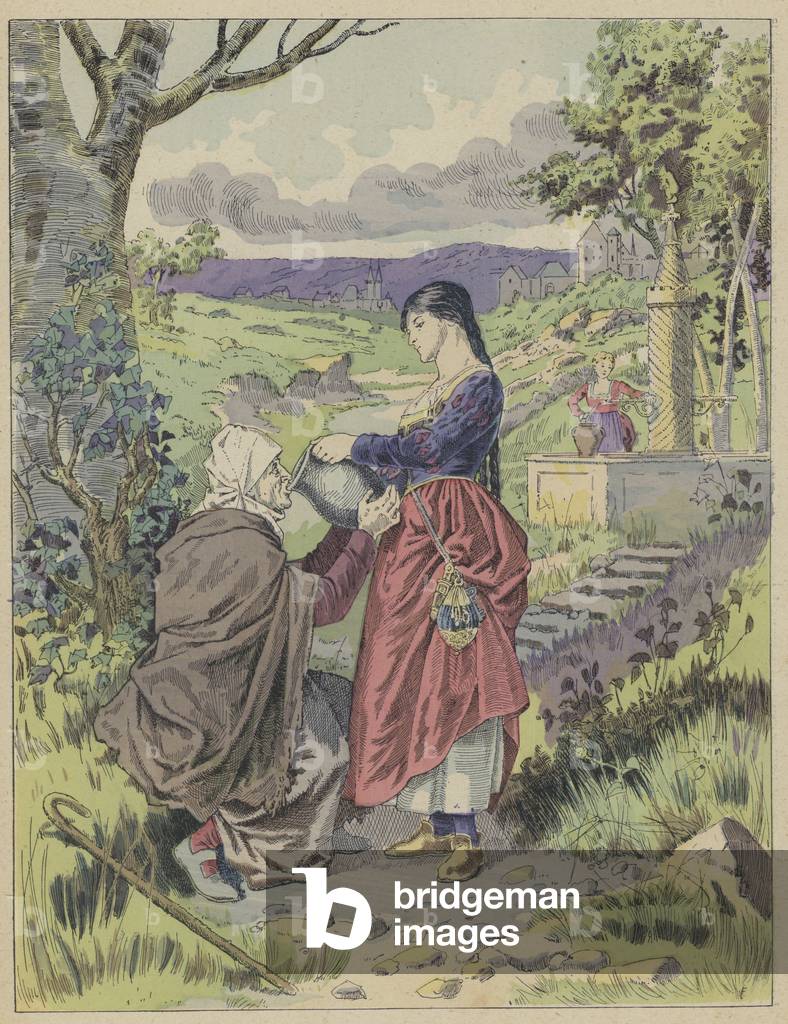 The Fairies, c.1890 (colour litho)