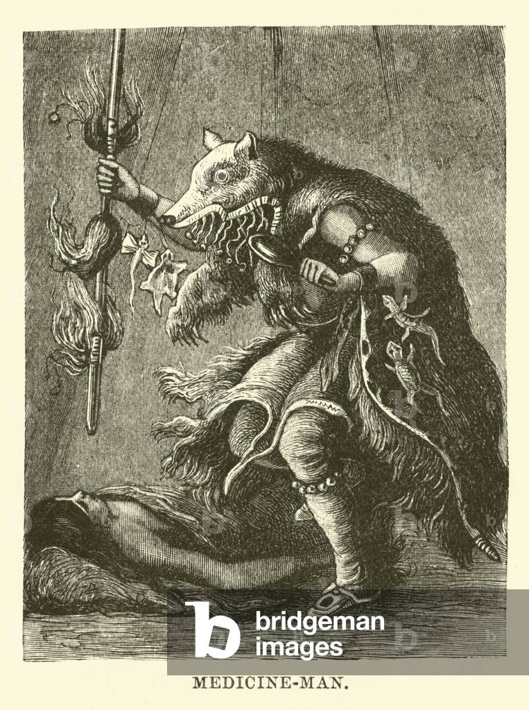 Medicine-man (engraving)