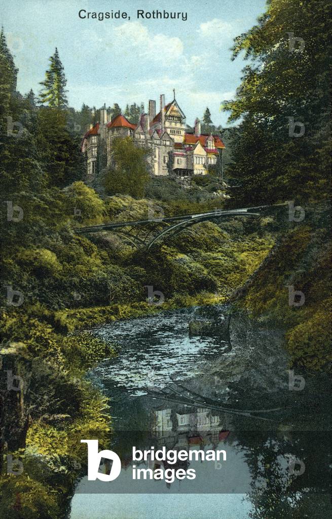 Cragside, Rothbury (colour photo)