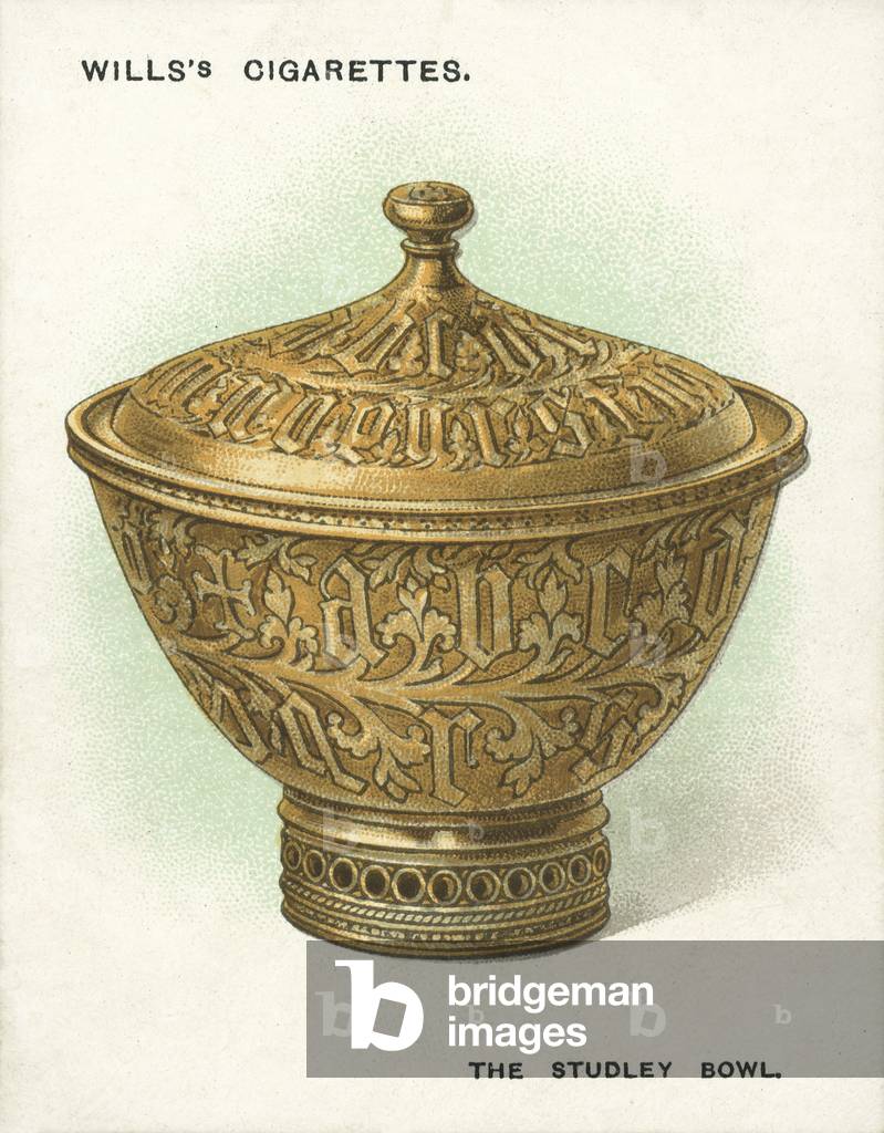 Old Silver, The Studley Bowl, Late 14th Century (chromolitho)