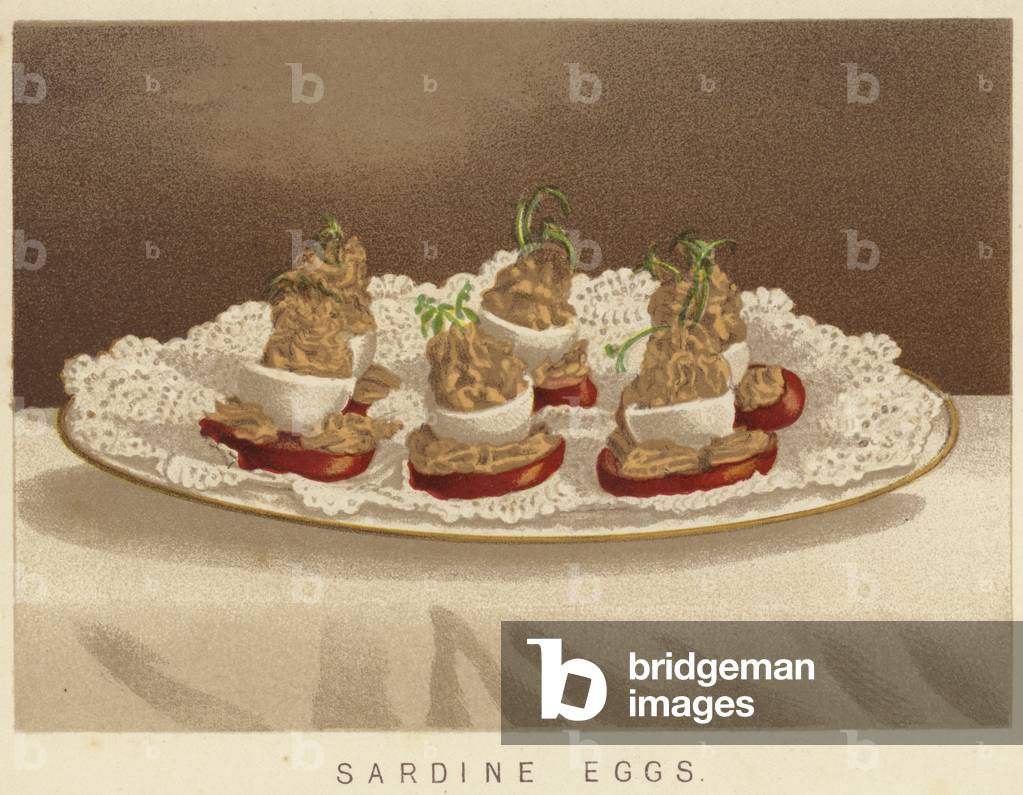 Sardine Eggs (colour litho)