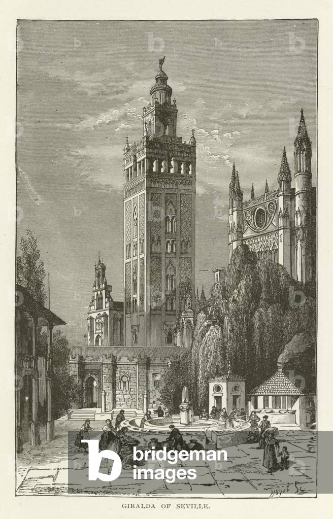 Giralda of Seville (engraving)