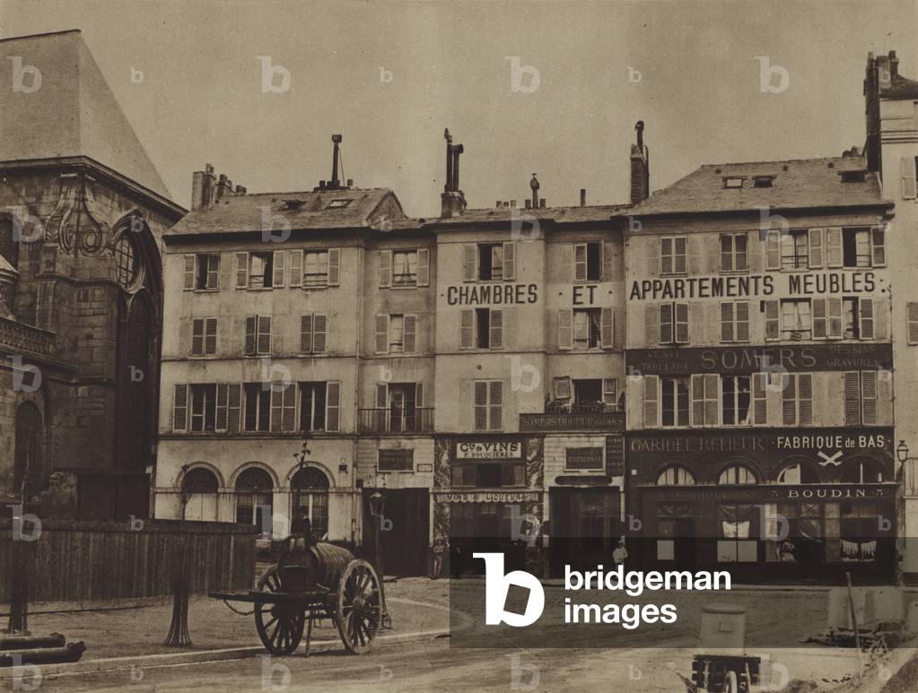Rue d'Erfurth (b/w photo)