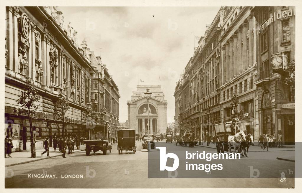 Kingsway, London (b/w photo)