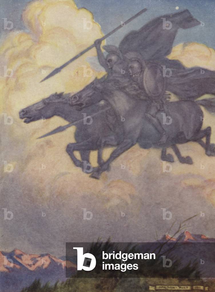 The Great Twin Brethren (colour litho)