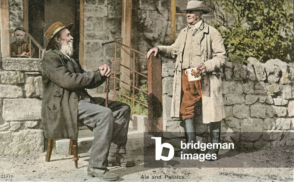 Ale and politics (colour photo)