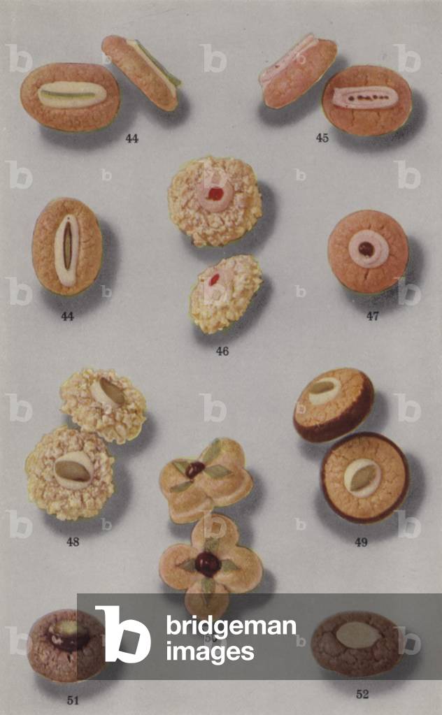 Illustration for marzipan brochure (colour photo)