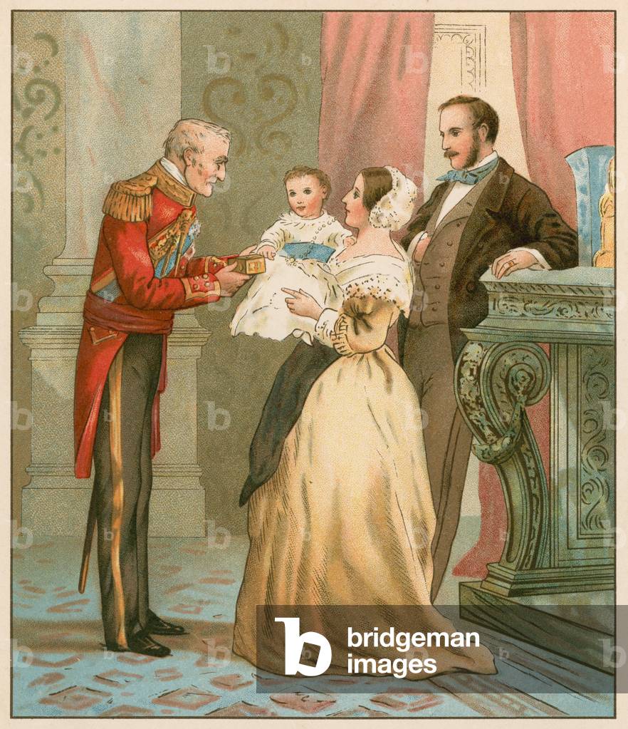 Duke of Wellington's Gift to Prince Arthur (chromolitho)