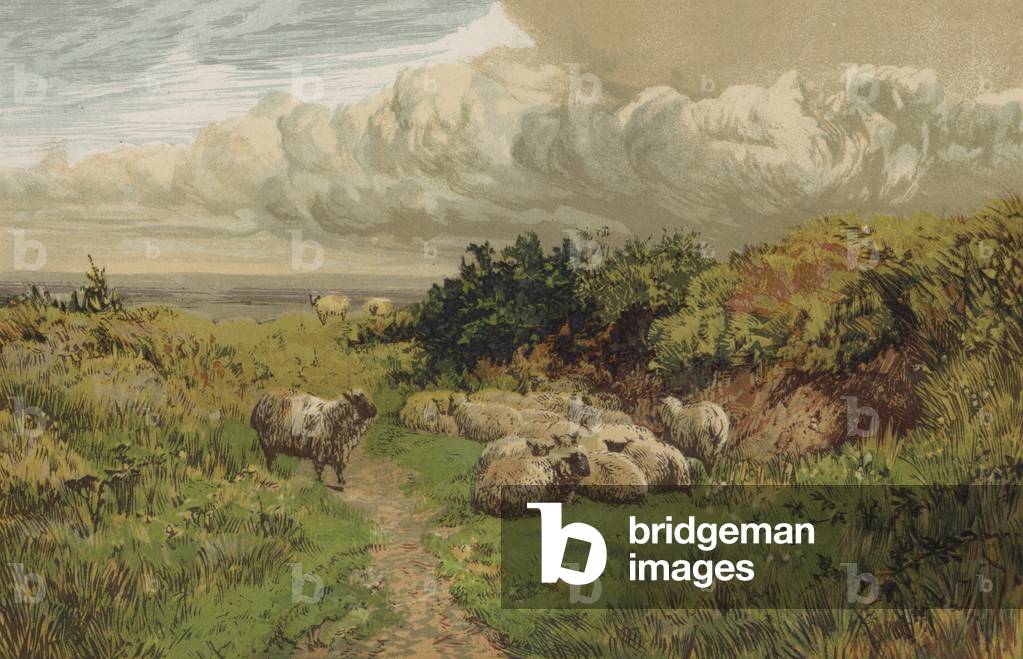 An English Pastoral (chromolitho)
