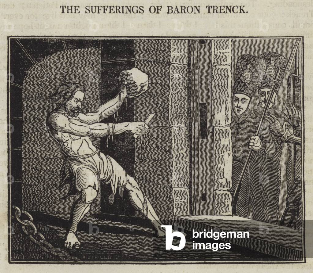 The Sufferings of Baron Trenck (engraving)