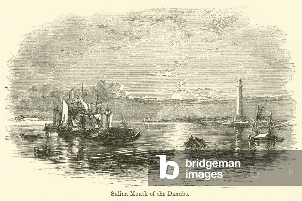 Sulina Mouth of the Danube (engraving)