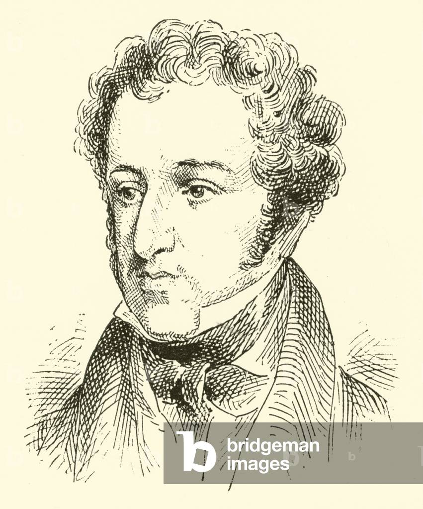 Sir Henry Rowley Bishop, 1786-1855 (engraving)