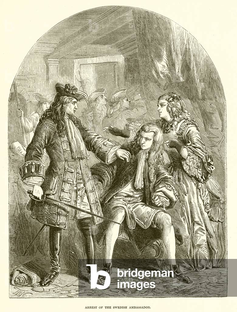 Arrest of the Swedish Ambassador (engraving)