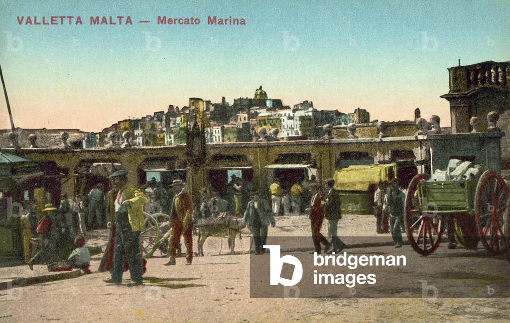 Marina market, Valletta (colour photo)