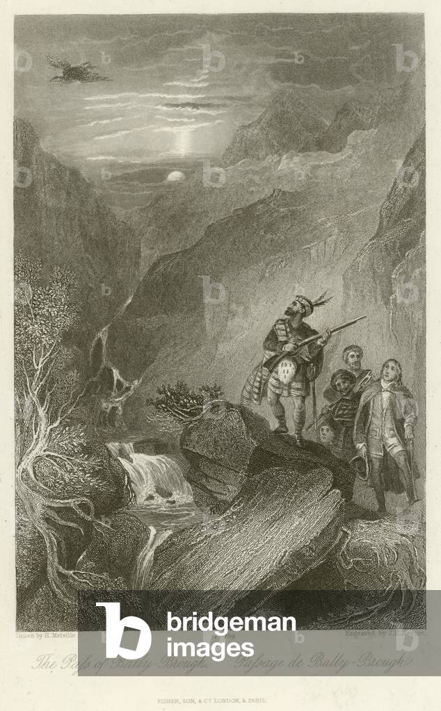 The Pass of Bally Brough (engraving)