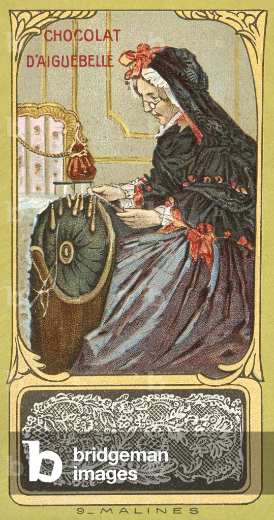 Mechlin lace (chromolitho)