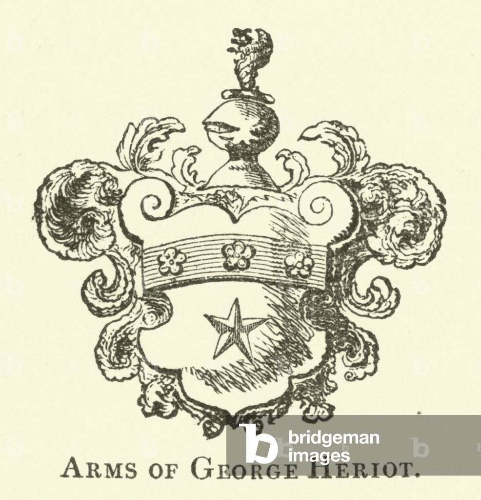 Arms of George Heriot (engraving)