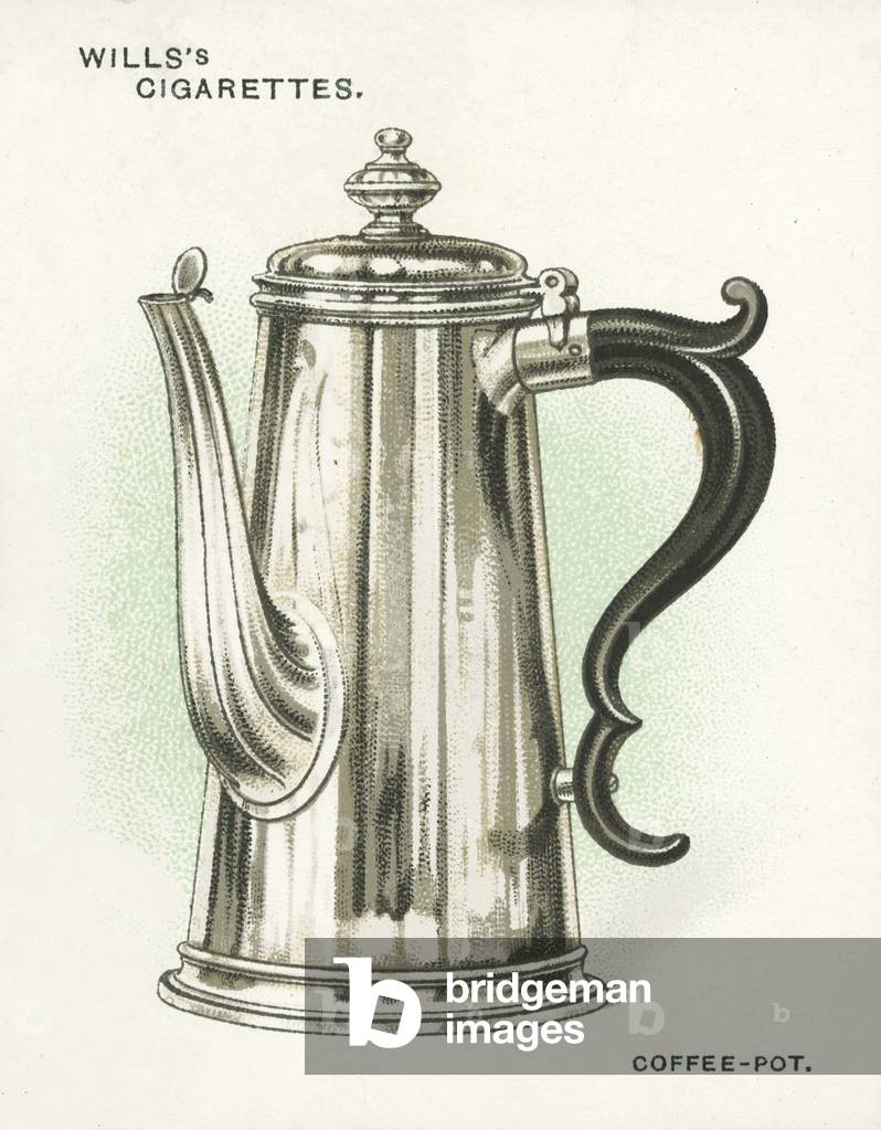 Old Silver, Coffee-Pot, 1717 (chromolitho)