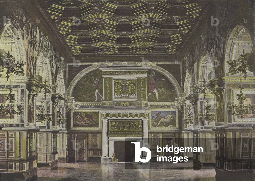 Salle Henri II (coloured photo)