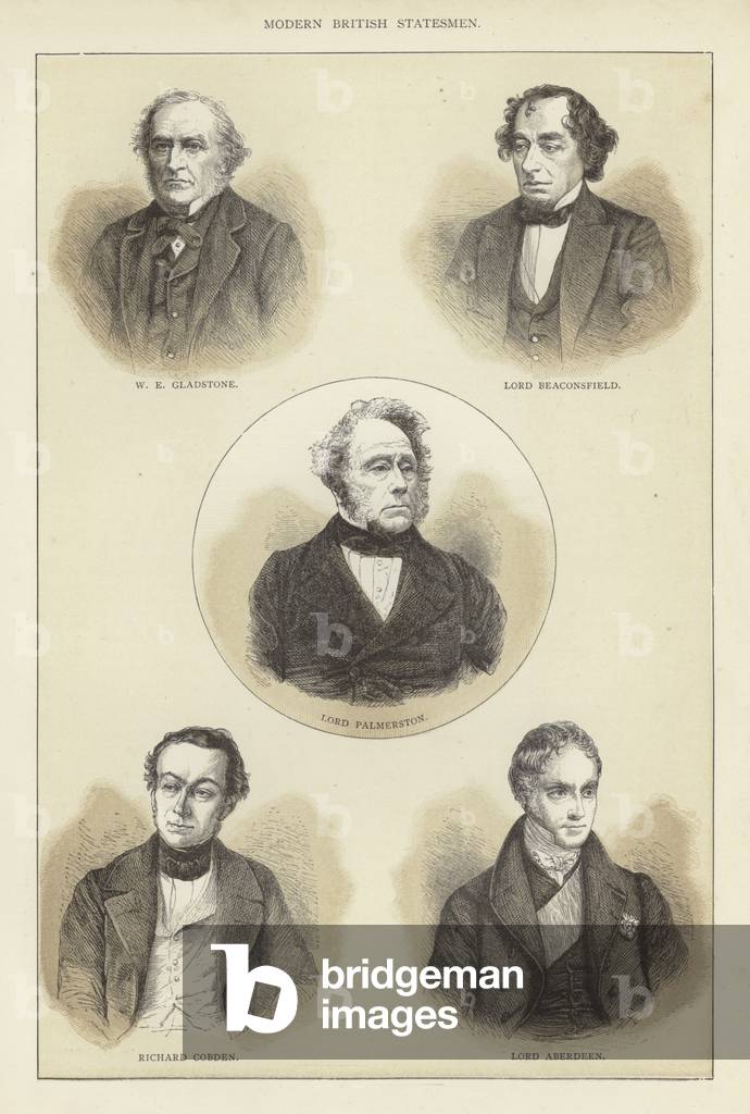 Modern British Statesmen (engraving)