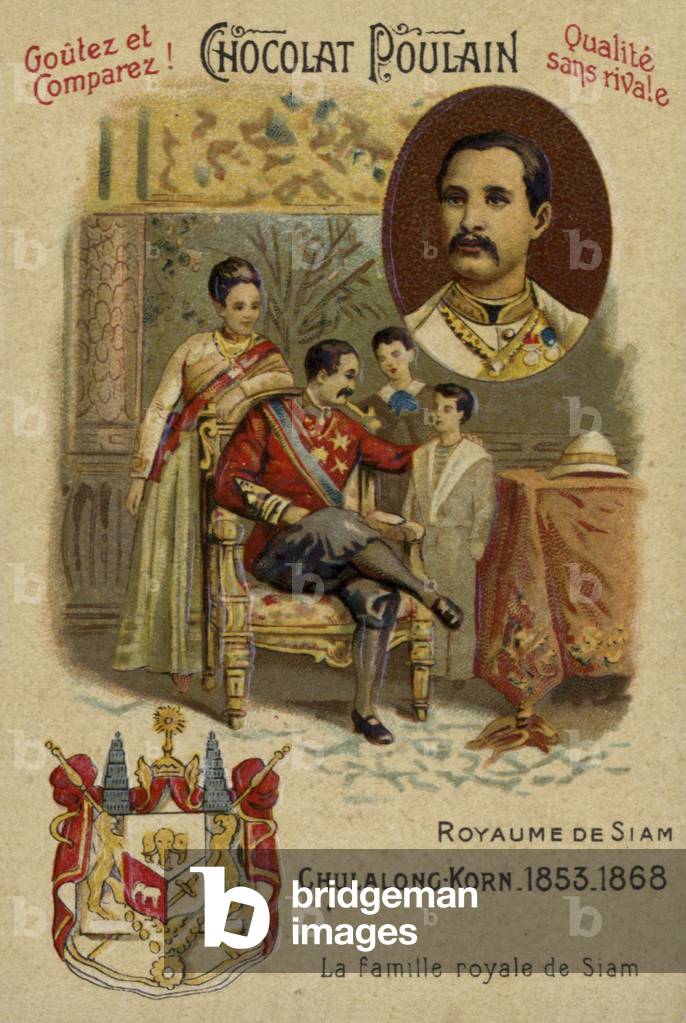Chulalongkorn, King of Siam (chromolitho)