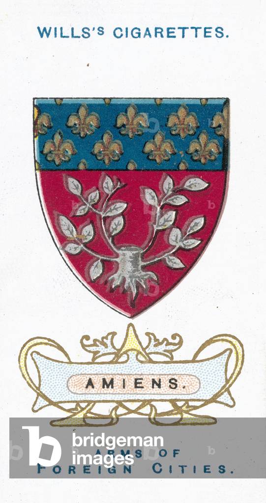 Arms of Amiens (chromolitho)