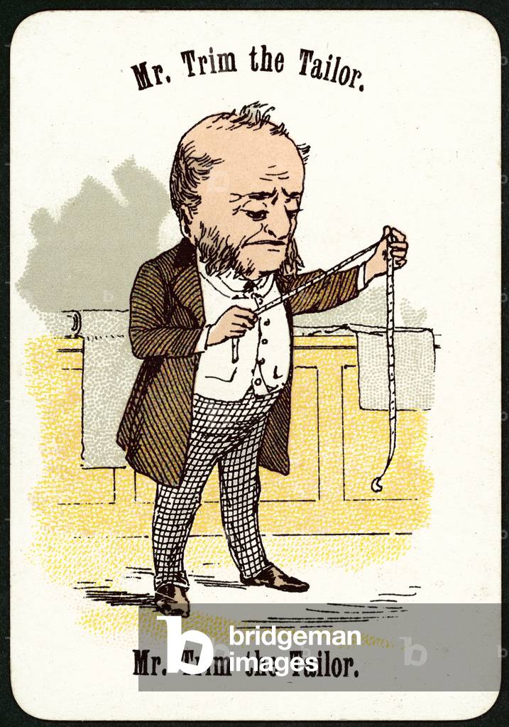 Mr Trim The Tailor (colour litho)