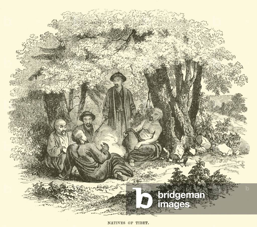 Natives of Tibet (engraving)