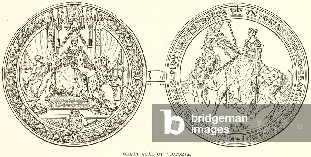 Great Seal of Victoria (engraving)