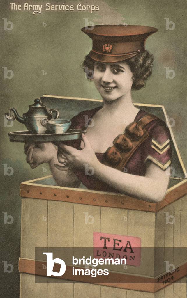 The Army Service Corps (colour photo)