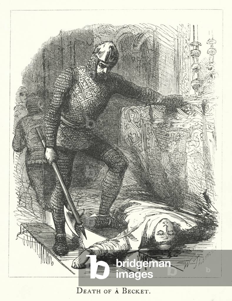 Death of a Becket (engraving)