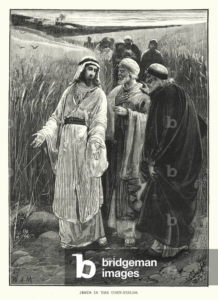 Jesus in the Corn-Fields (engraving)