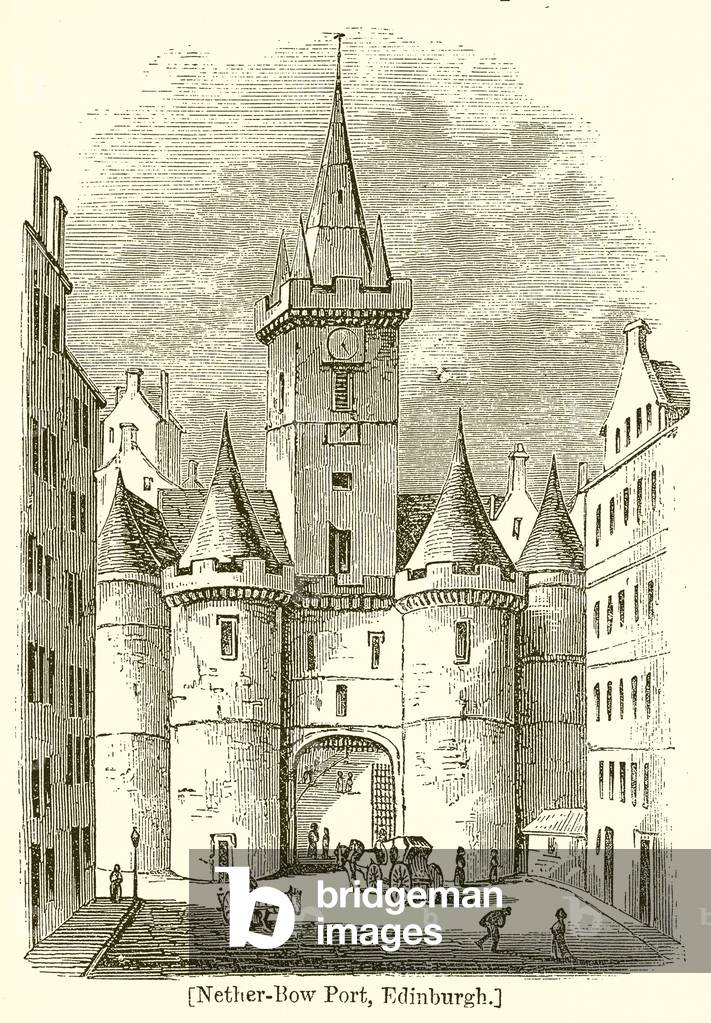 Nether-Bow Port, Edinburgh (engraving)