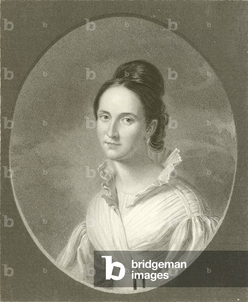 The missionary's wife (engraving)