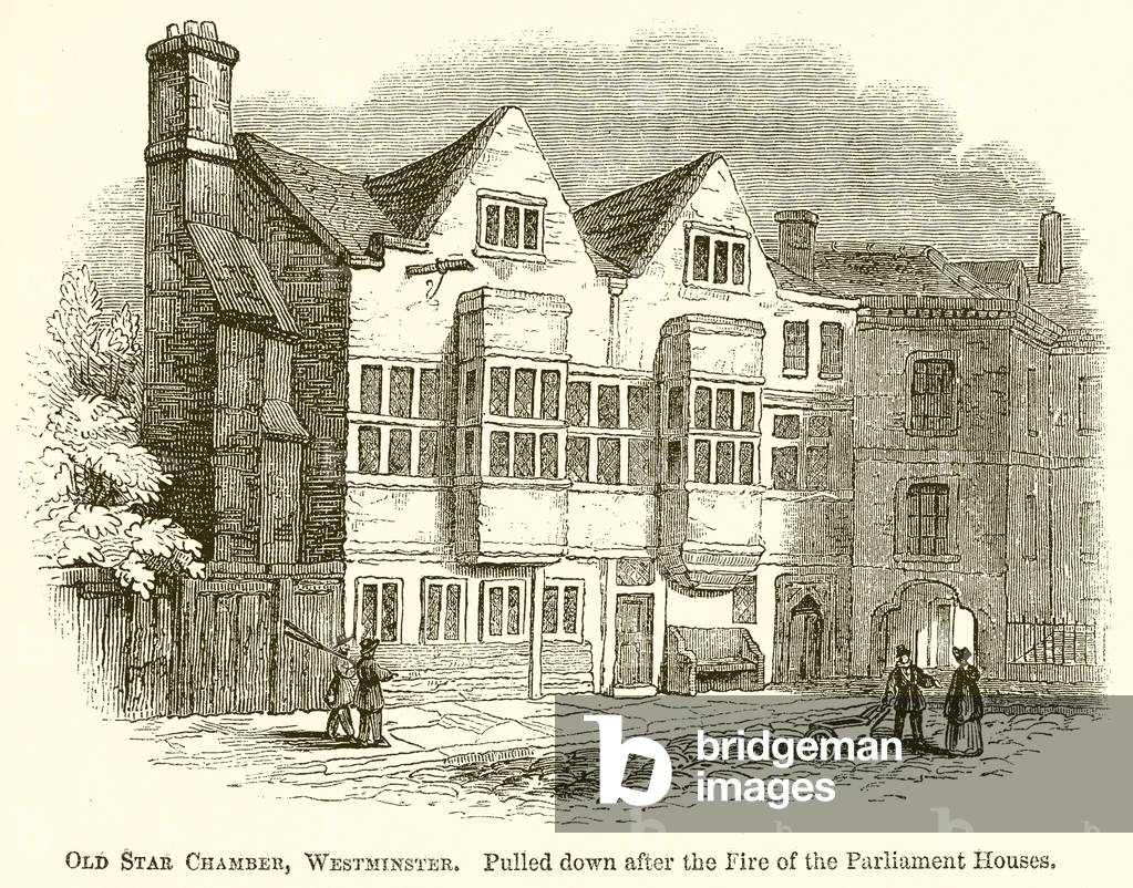 Old Star Chamber, Westminster (engraving)