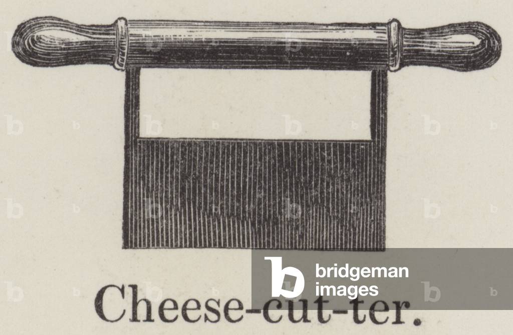 Cheese cutter (engraving)