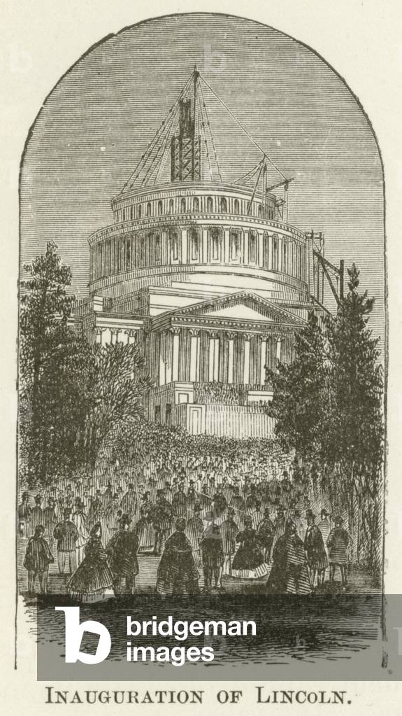 Inauguration of Lincoln (engraving)