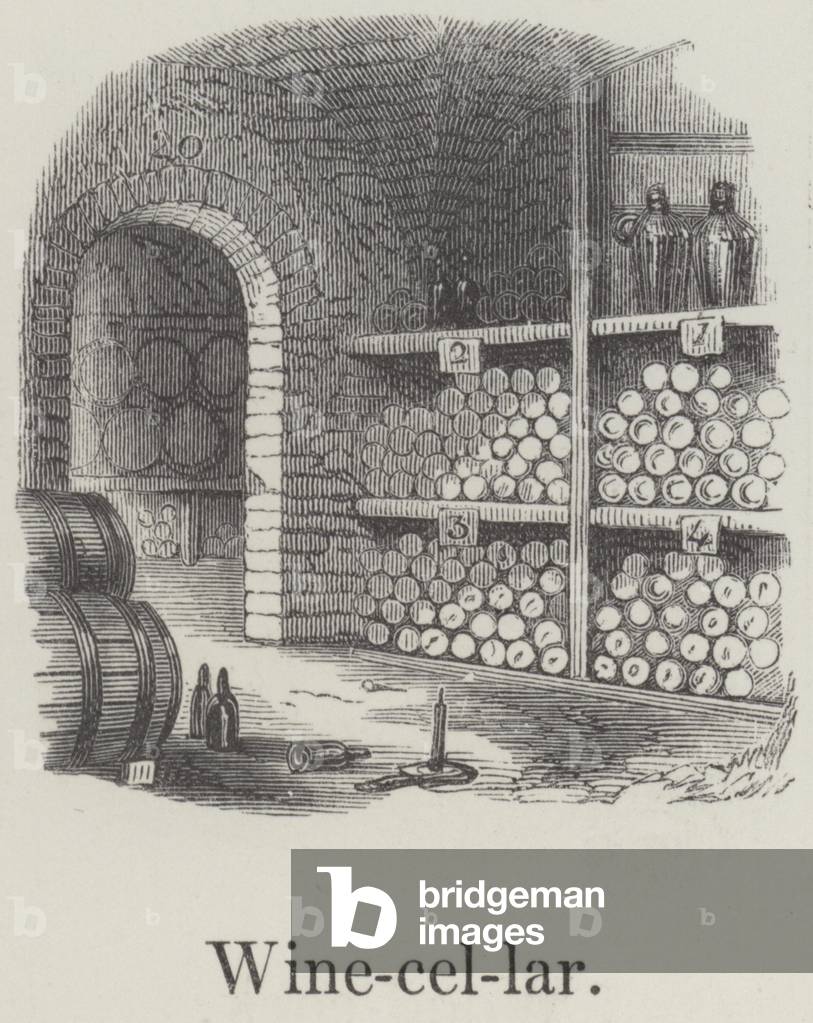 Wine cellar (engraving)