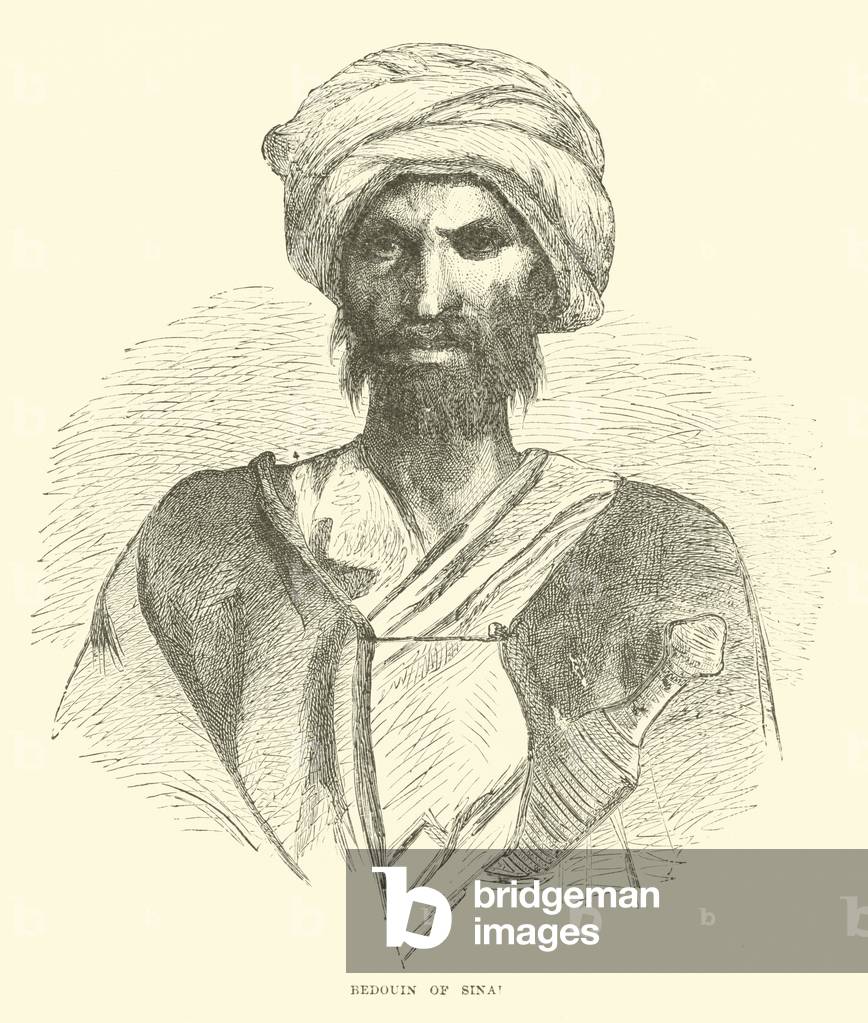 Bedouin of Sinai (engraving)