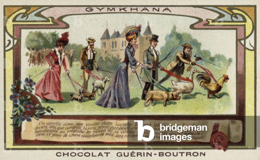 Gymkhana (chromolitho)