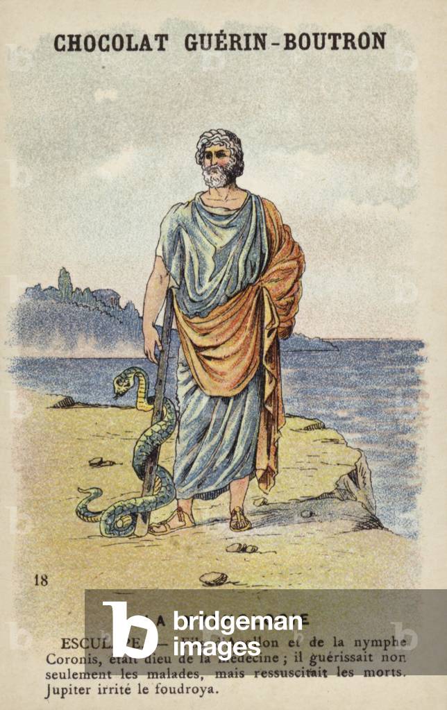 Aesclepius (chromolitho)