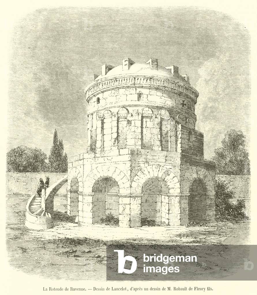 La Rotonde de Ravenne (engraving)