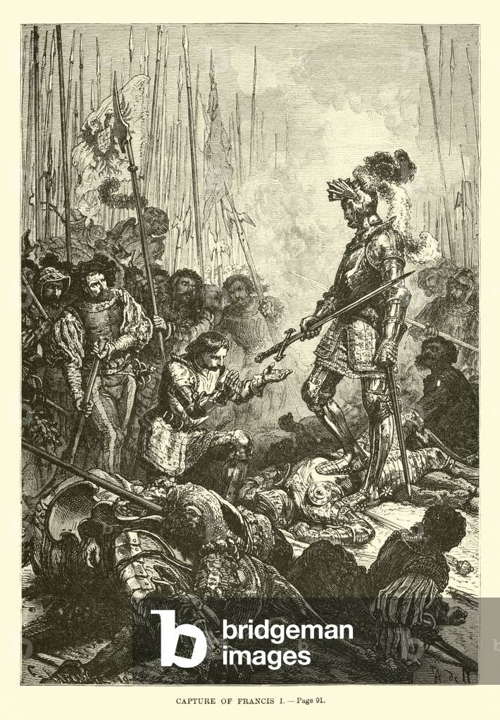 Capture of Francis I (engraving)