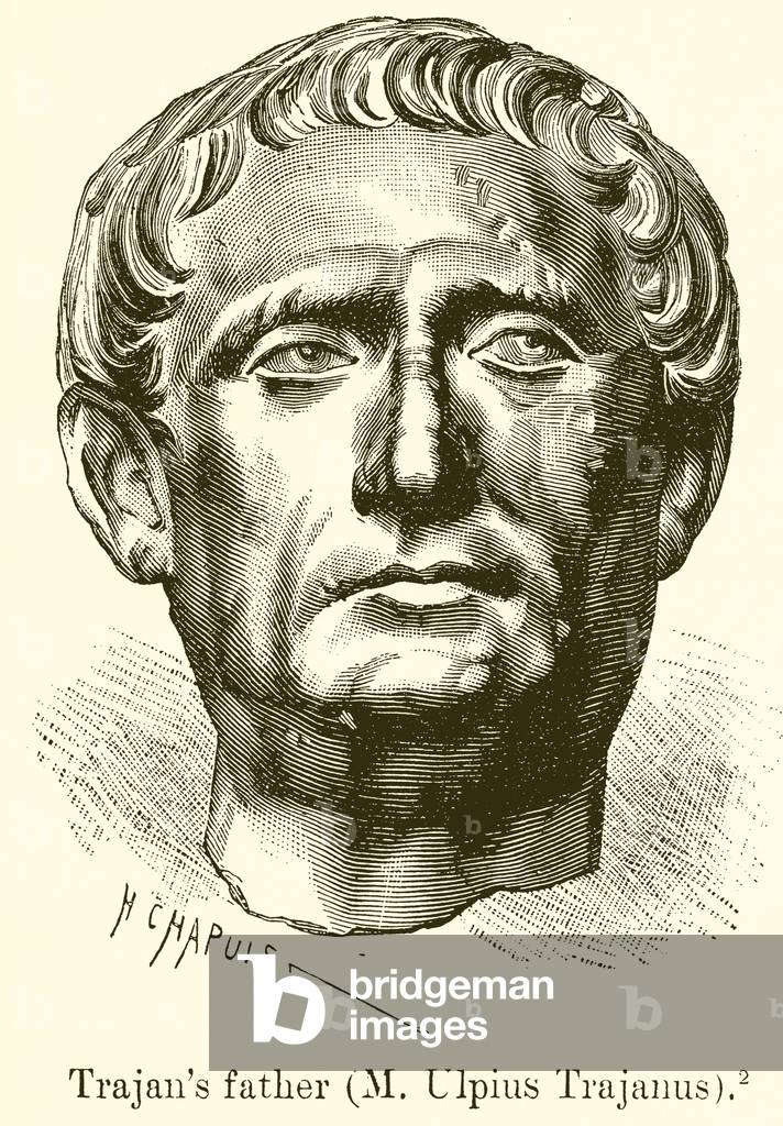 Trajan's Father (M. Ulpius Trajanus) (engraving)