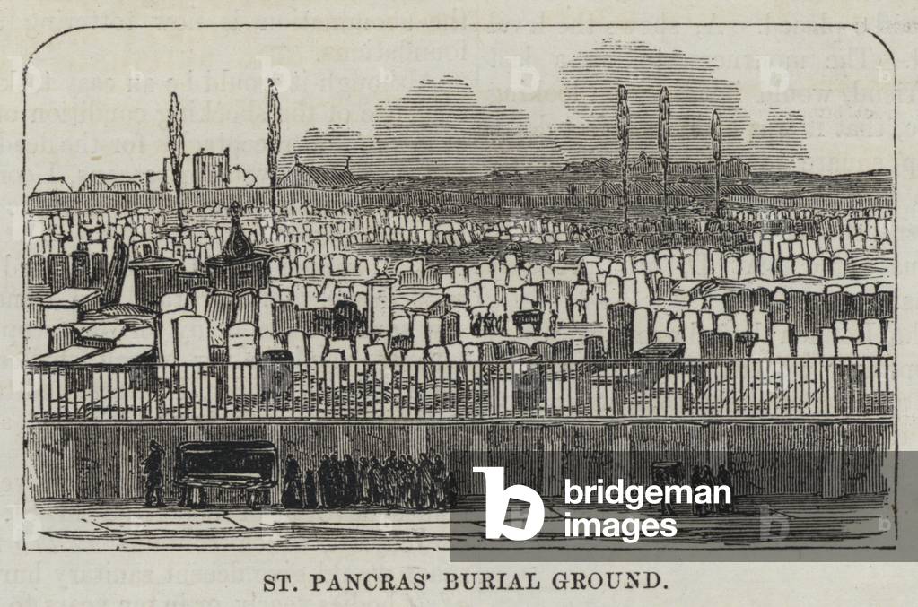St Pancras' Burial Ground (engraving)